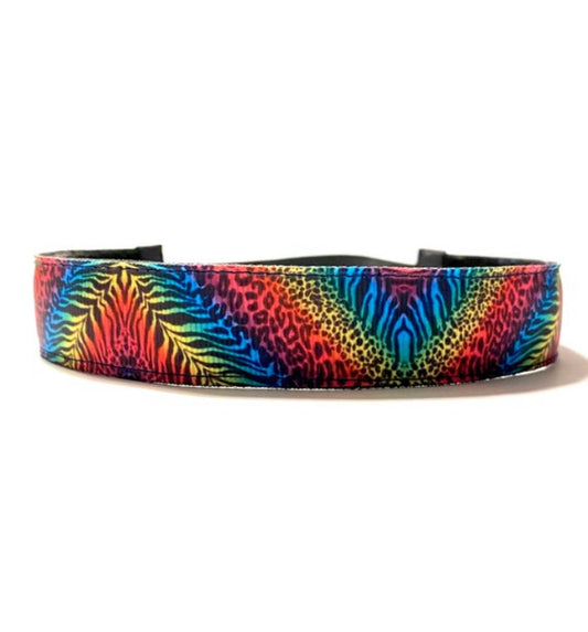 Rainbow Animal Print Headband